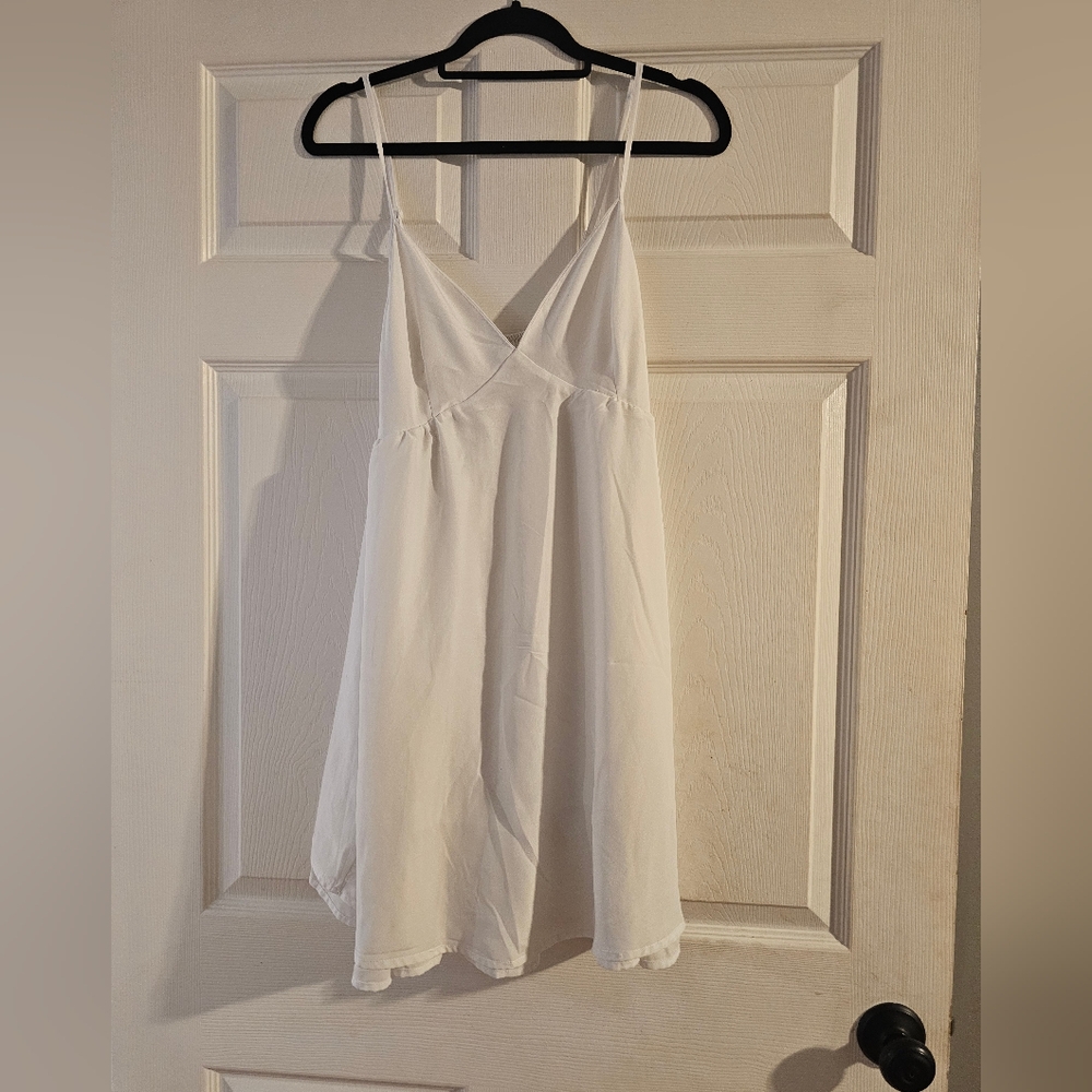 SHEIN White Sleeveless Dress